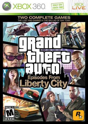 [XBOX360] Grand Theft Auto: Episodes from Liberty City [Freeboot / RUS] [Region Free / RUS]