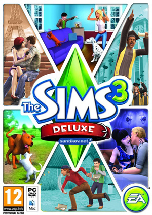 the sims 3 deluxe disks