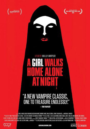 Девушка возвращается одна ночью домой / A Girl Walks Home Alone at Night [2014, HDRip]