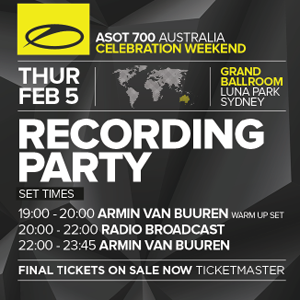 Armin van Buuren - A State Of Trance 700 - Live Luna Park in Sydney, Australia (Part 2) (05.02) (2015) MP3