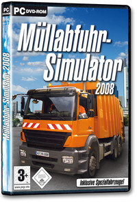 Garbage Truck Simulator 2008 / Müllabfuhr-Simulator 2008 [ENG+crack]