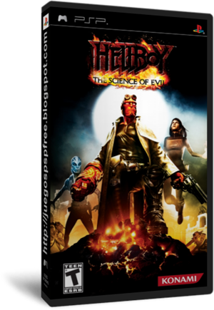 Hellboy: The science of evil (2008) PSP