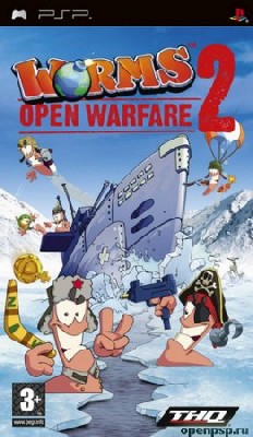 Worms Open Warfire 2 (2007) PSP