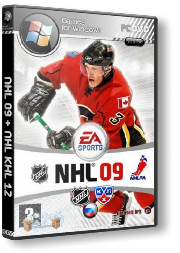 NHL 09 + РХЛ 13 / RHL 13 (RePack) [RUS/RUS] (2013)